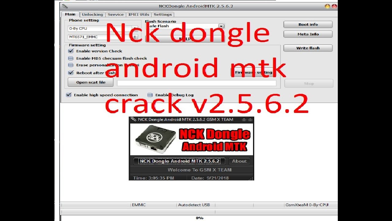 nck dongle android mtk